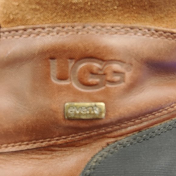 UGG Australia S/N 5209 Women’s 5 Brown Suede Sheepskin Lace Up Snow Boot - Picture 6 of 11